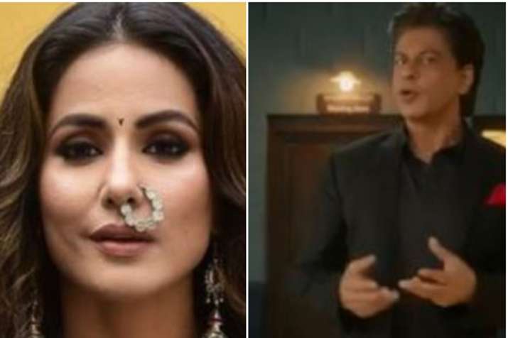 Hina Khan, Shah Rukh Khan Hina Khan, Shah Rukh Khan- India TV