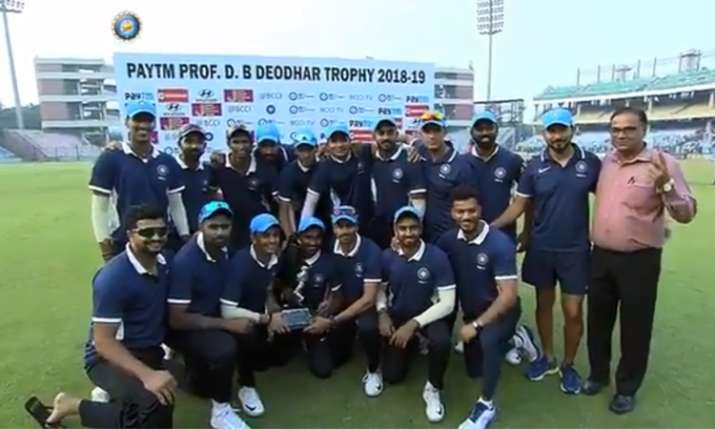 Deodhar Trophy 2018: Deodhar Trophy 2018:- India TV