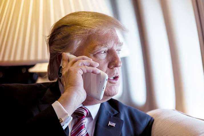 Donald Trump has only one official iPhone, says White House Donald Trump has only one official iPhone, says White House- India TV