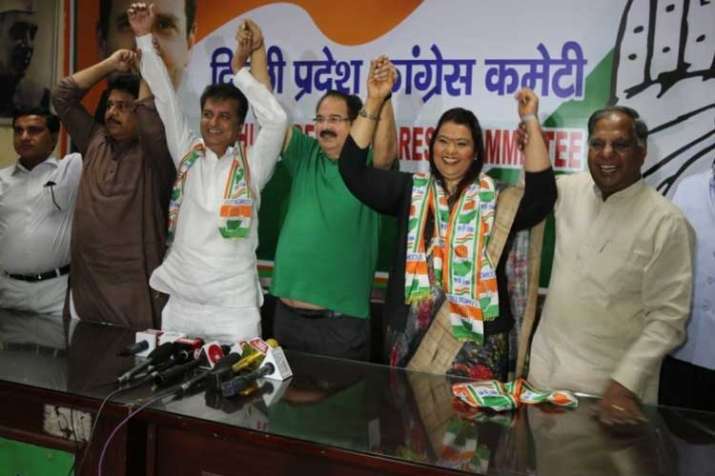 Buta Singh's daughter Gurkeerat Kaur joins Congress Buta Singh's daughter Gurkeerat Kaur joins Congress- India TV