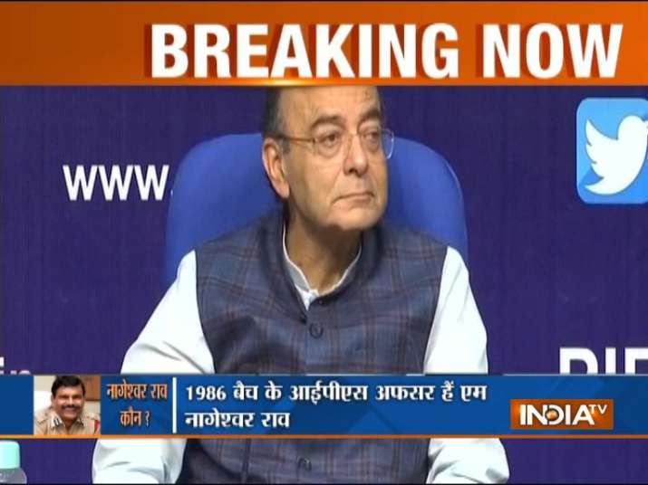 Finance Minister Arun Jaitley Statement on CBI crises Finance Minister Arun Jaitley Statement on CBI crises- India TV