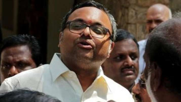 Karti Chidambaram Karti Chidambaram- India TV