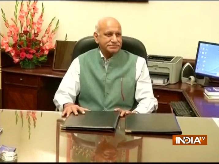 MJ Akbar Resigns MJ Akbar Resigns - India TV