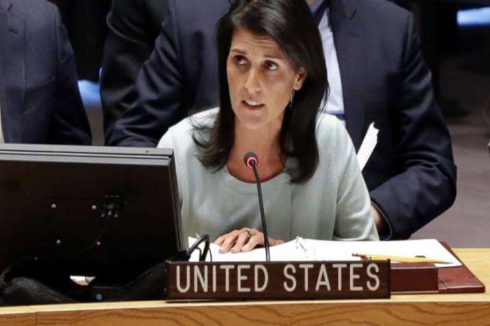 US ambassador to UN Nikki Haley resigns US ambassador to UN Nikki Haley resigns- India TV