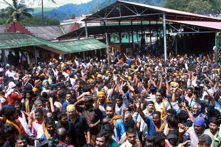 Kerala: Over 3345 Sabarimala protesters arrested | PTI File Kerala: Over 3345 Sabarimala protesters arrested | PTI File- India TV