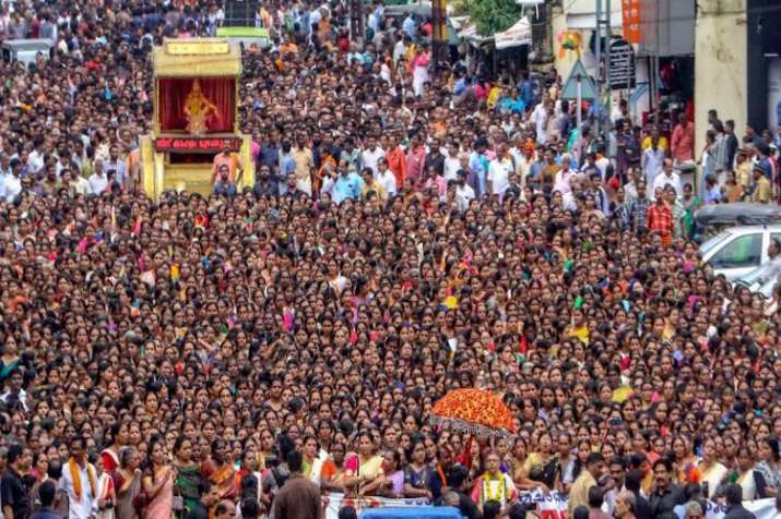 Pattern to protest women entry in Sabarimala is similar to time of the Babri demolition says Left Pattern to protest women entry in Sabarimala is similar to time of the Babri demolition says Left- India TV