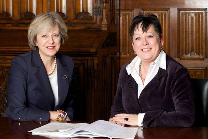 Theresa May and Jackie Doyle-Price | Facebook Theresa May and Jackie Doyle-Price | Facebook- India TV