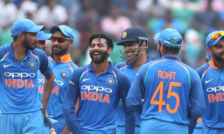 Dhoni and Jadeja Dhoni and Jadeja- India TV