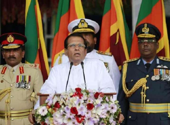 Sri Lanka political crisis: President Sirisena dissolves Parliament, paves way for early elections Sri Lanka political crisis: President Sirisena dissolves Parliament, paves way for early elections- India TV