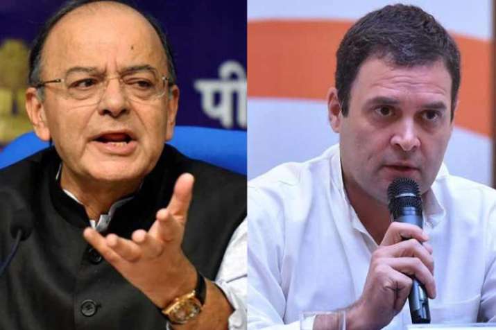 2 years of DeMo: Jaitley staunchly defends move, Rahul Gandhi calls it 'carefully planned criminal f 2 years of DeMo: Jaitley staunchly defends move, Rahul Gandhi calls it 'carefully planned criminal f- India TV