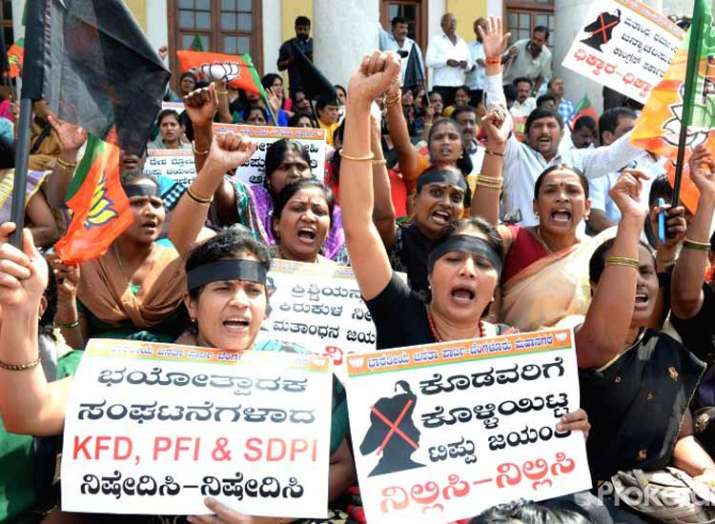 BJP to step up protest over Tipu Sultan Jayanti, hits out at HD Kumaraswamy BJP to step up protest over Tipu Sultan Jayanti, hits out at HD Kumaraswamy- India TV