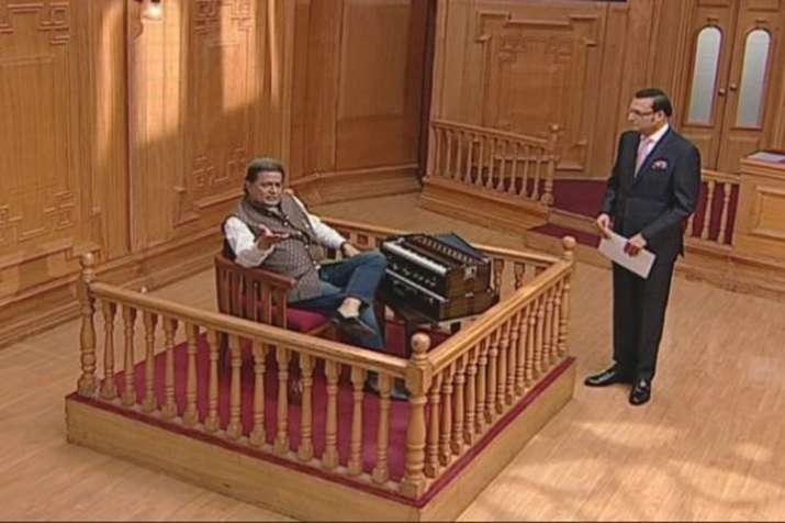 Anup Jalota In Aap Ki Adalat Anup Jalota In Aap Ki Adalat- India TV
