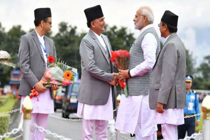 Modi in Nepal Modi in Nepal- India TV