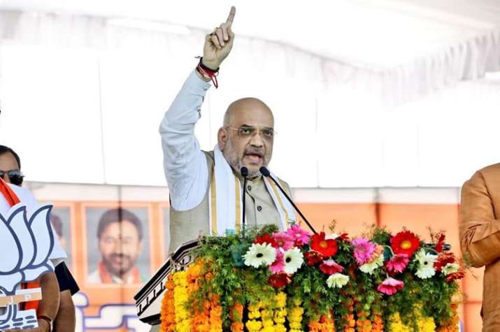 Telangana assembly elections: Congress, TRS engaging in minority appeasement, says Amit Shah | Faceb Telangana assembly elections: Congress, TRS engaging in minority appeasement, says Amit Shah | Faceb- India TV