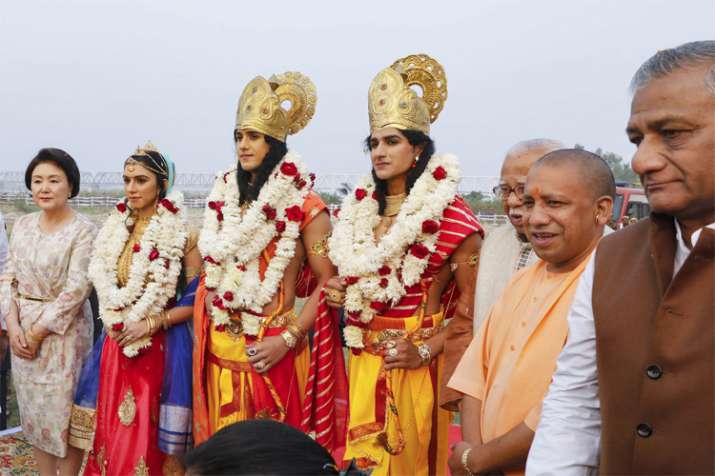 Ahodhuya Deepotsav Ahodhuya Deepotsav- India TV