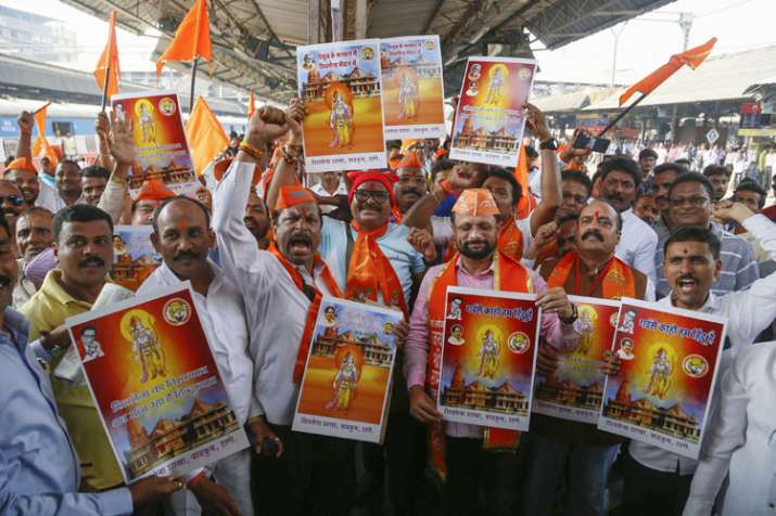 राम नगरी अयोध्या किले में तब्दील राम नगरी अयोध्या किले में तब्दील- India TV