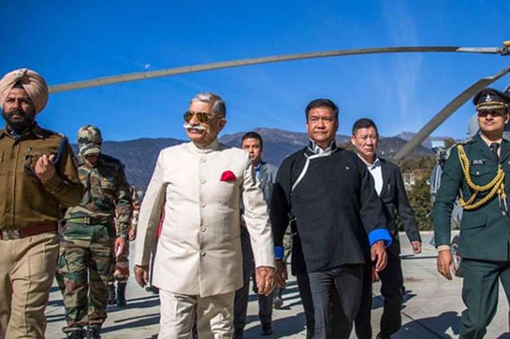 Arunachal Pradesh governor BD Mishra saves 'critical' pregnant woman | Twitter Arunachal Pradesh governor BD Mishra saves 'critical' pregnant woman | Twitter- India TV