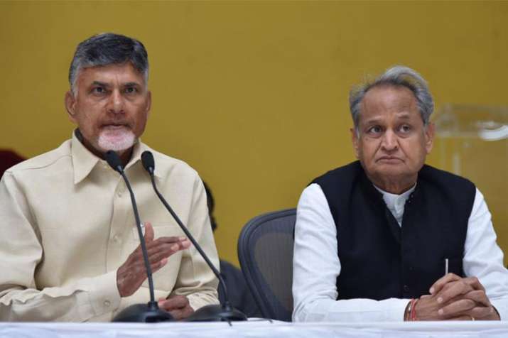 N Chandrababu Naidu and Ashok Gehlot N Chandrababu Naidu and Ashok Gehlot- India TV