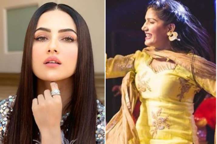 Sana Khan, Sapna Choudhary Sana Khan, Sapna Choudhary- India TV