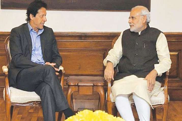 Imran Khan with Modi Imran Khan with Modi- India TV