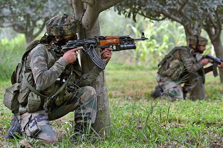 Jammu and Kashmir: Two Hizbul Mujahideen terrorists gunned down in encounter in Shopian Jammu and Kashmir: Two Hizbul Mujahideen terrorists gunned down in encounter in Shopian- India TV