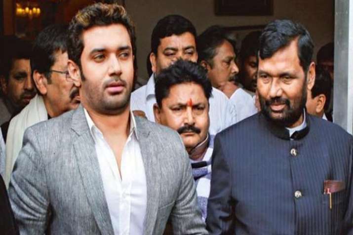 Chirag Paswan statement on seat sharing for lok sabha election in Bihar Chirag Paswan statement on seat sharing for lok sabha election in Bihar- India TV