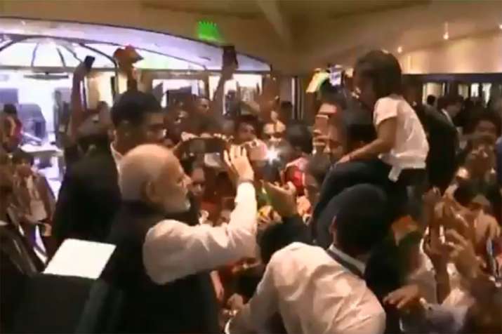 Narendra Modi in Argentina Narendra Modi in Argentina- India TV