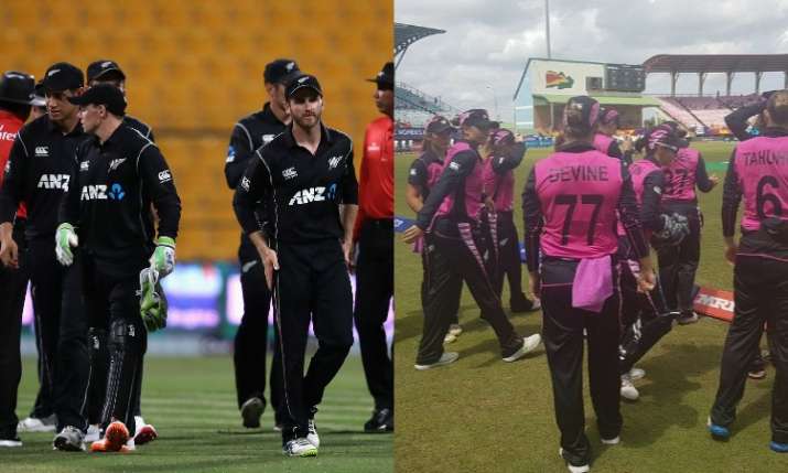 New Zealand Men's and Women's team New Zealand Men's and Women's team- India TV