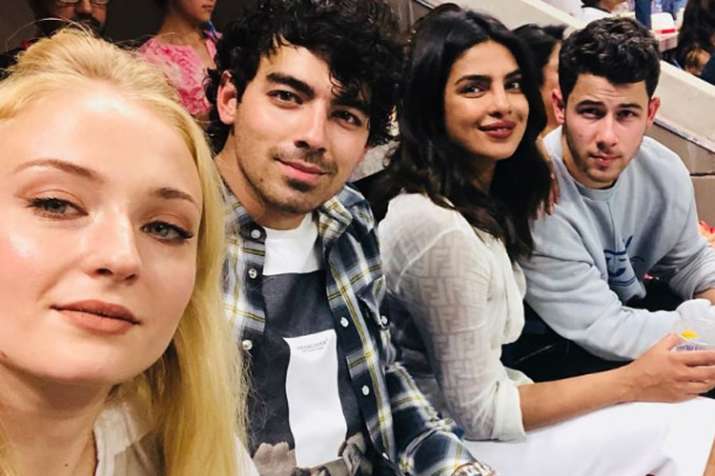 Sophie Turner, Joe Jonas, Priyanak Chopra, Nick Jonas Sophie Turner, Joe Jonas, Priyanak Chopra, Nick Jonas- India TV