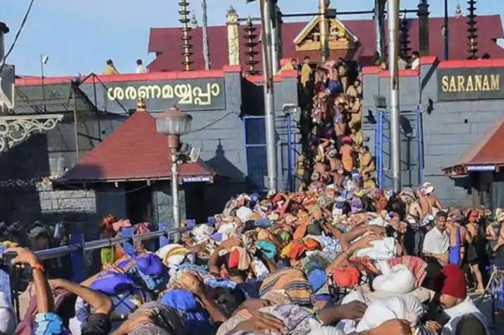 सबरीमाला में दर्शन के लिए 550 महिलाओं ने कराया ऑनलाइन रजिस्ट्रेशन सबरीमाला में दर्शन के लिए 550 महिलाओं ने कराया ऑनलाइन रजिस्ट्रेशन- India TV