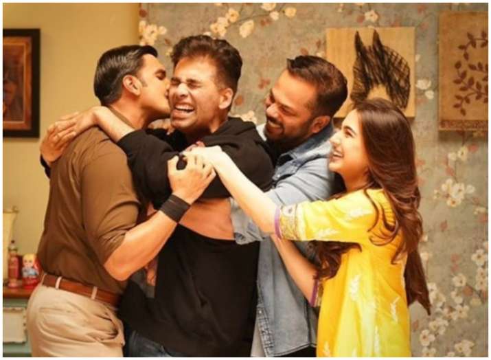 ranveer, karan johar, rohit shetty, sara ali khan ranveer, karan johar, rohit shetty, sara ali khan- India TV