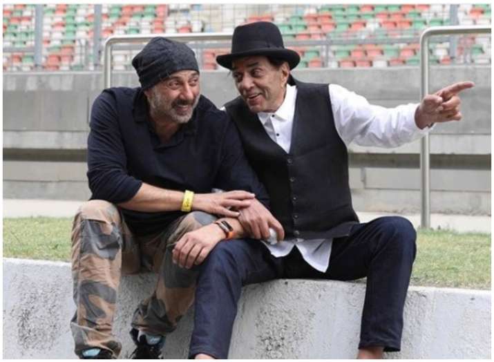 Sunny deol and dharmendra deol Sunny deol and dharmendra deol- India TV