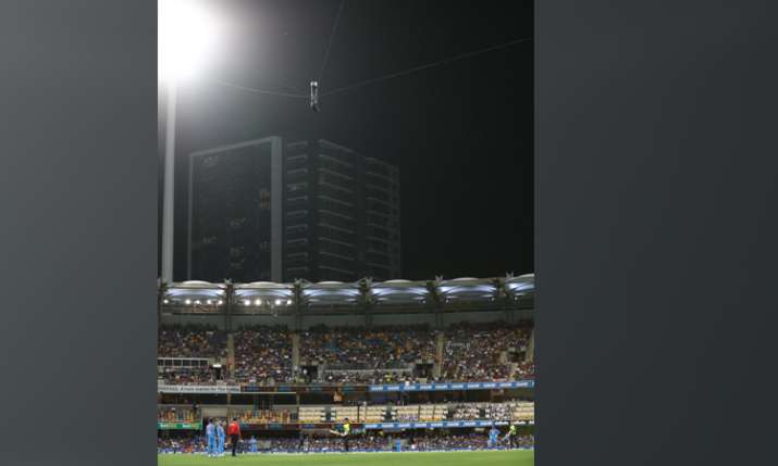 Glenn Maxwell hits on spider cam Glenn Maxwell hits on spider cam- India TV