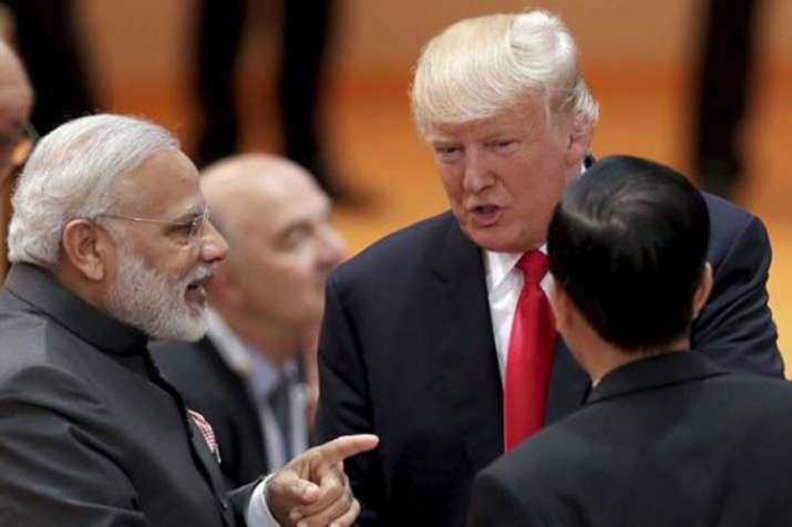 Modi Trump Abe Modi Trump Abe- India TV