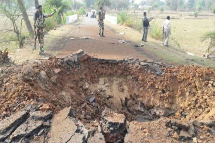 Landmine Blast File Photo Landmine Blast File Photo- India TV