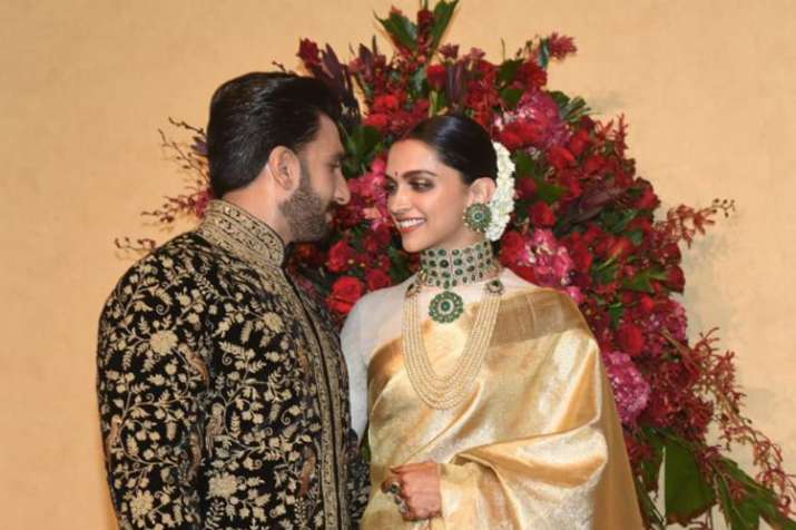 Deepika Padukone-Ranveer Singh Bengaluru Wedding Reception: Deepika Padukone-Ranveer Singh Bengaluru Wedding Reception:- India TV