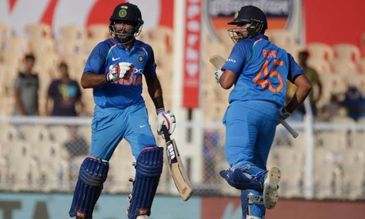 Ambati Rayudu and Rohit Sharma Ambati Rayudu and Rohit Sharma- India TV