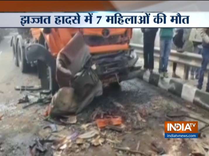 Jhajjar Accident Jhajjar Accident - India TV