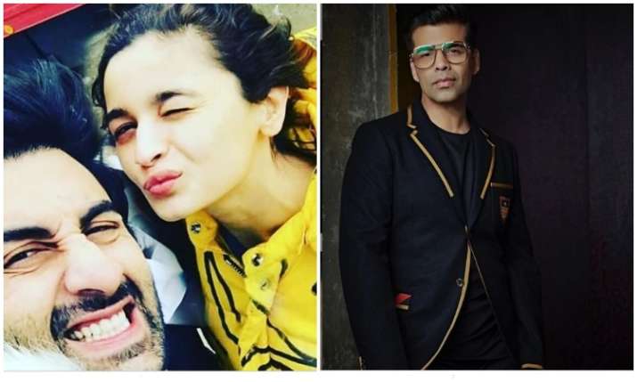 Ranbir, Alia and karan Ranbir, Alia and karan- India TV