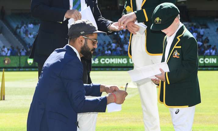 Virat Kohli and Archie Schiller Virat Kohli and Archie Schiller- India TV
