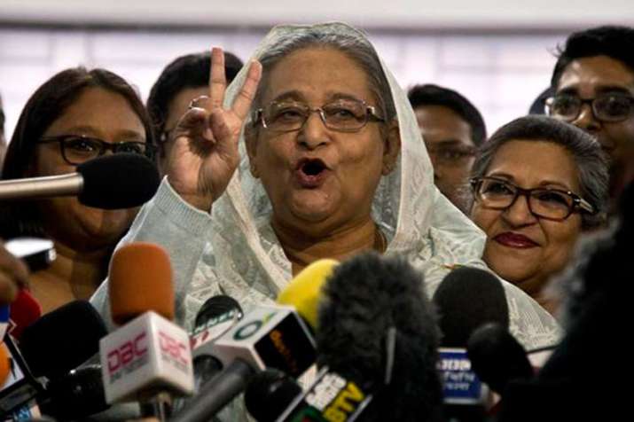 Sheikh Hasina wins Bangladesh elections as opposition rejects polls | AP Sheikh Hasina wins Bangladesh elections as opposition rejects polls | AP- India TV