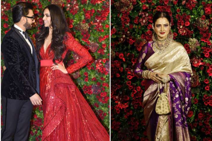 Deepika Padukone Ranveer Singh Reception Deepika Padukone Ranveer Singh Reception- India TV