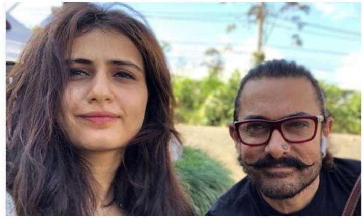 Aamir khan and Fatima sana shaikh Aamir khan and Fatima sana shaikh- India TV
