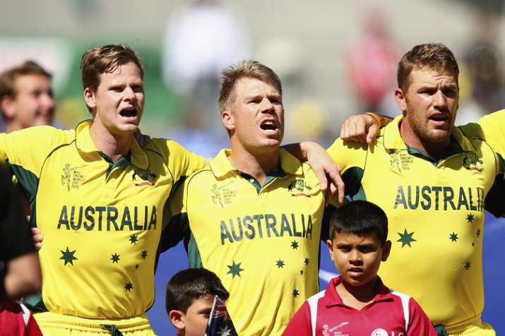 Steve Smith, David Warner and Aaron Finch Steve Smith, David Warner and Aaron Finch- India TV
