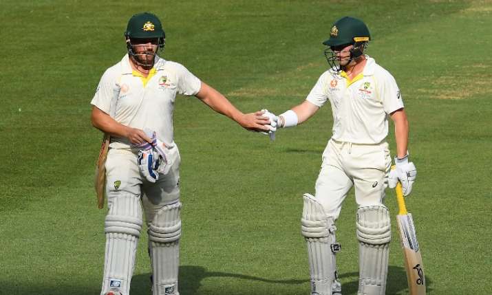 Aaron Finch and Marcus Harris Aaron Finch and Marcus Harris- India TV