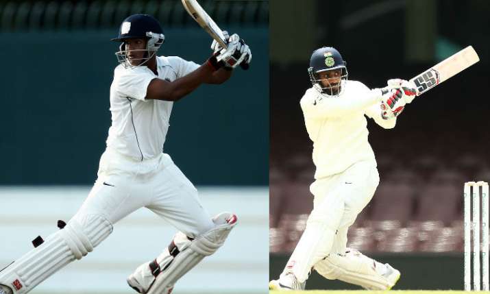 Mayank Agarwal and Hanuma Vihari Mayank Agarwal and Hanuma Vihari - India TV