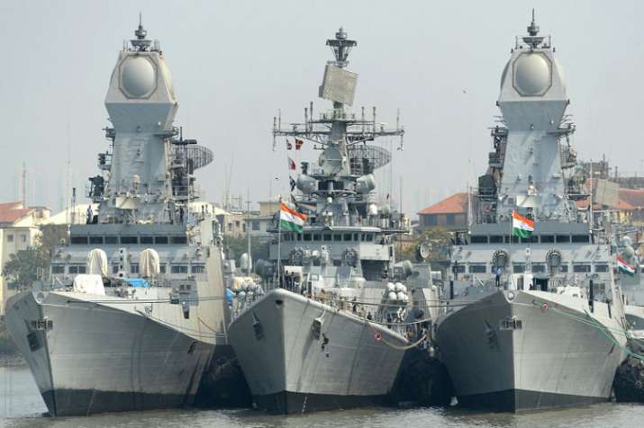 Cautiously observing' Chinese presence in IOR: Indian Navy Cautiously observing' Chinese presence in IOR: Indian Navy- India TV