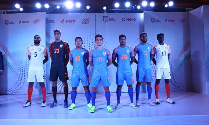 नई किट में दिखेगी भारतीय फुटबाल टीम नई किट में दिखेगी भारतीय फुटबाल टीम- India TV