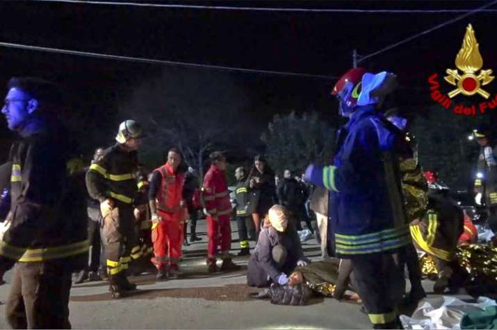 Several killed and dozens wounded after nightclub stampede in Italy | AP Several killed and dozens wounded after nightclub stampede in Italy | AP- India TV