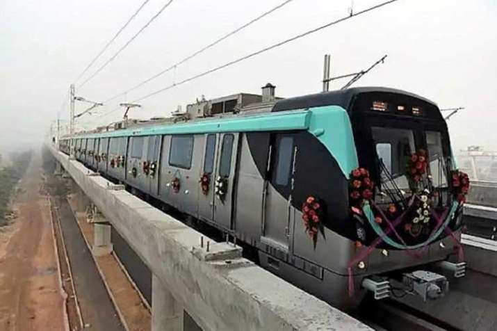noida greater noida metro line noida greater noida metro line- India TV